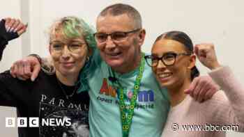 Autistic man attempts to break world hugging record