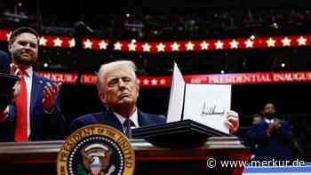 Trump ist zurück: US-Präsident arbeitet sich an Dekreten ab – „Das ist eine große Nummer“