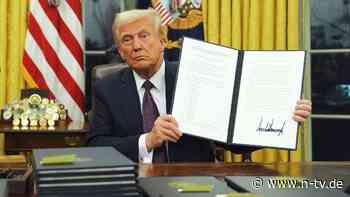 26 Executive Orders an Tag eins: So können Trumps Dekrete gestoppt werden