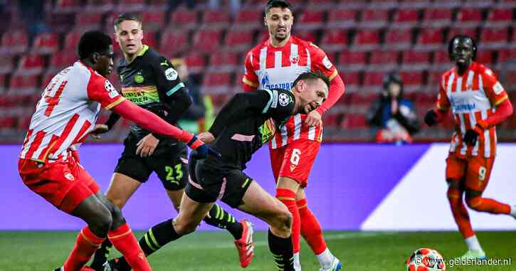 LIVE Champions League | Rode Ster doet wat terug: toch nog billenknijpen voor tiental PSV in Belgrado