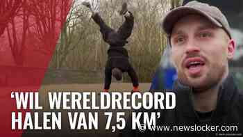 Jeroen loopt kilometer op zijn handen voor mentale gezondheid jongeren