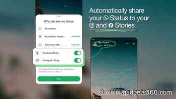 WhatsApp Will Soon Let Users Share WhatsApp Status Automatically on Facebook and Instagram