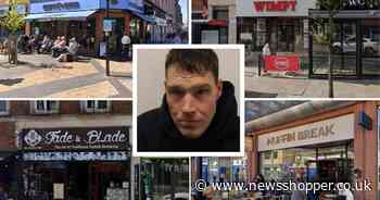 Bexleyheath burglar terrorised Broadway shops brazenly nicking tills and tip jars