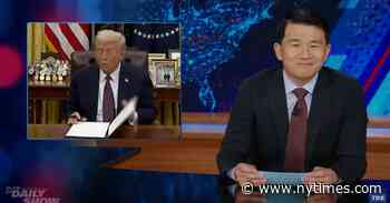 Late Night Tries to Keep Up With Trump’s Executive Orders