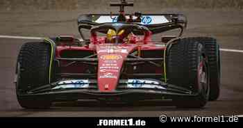 Erster Ferrari-Test: Lewis Hamilton fährt den SF-23 in Fiorano