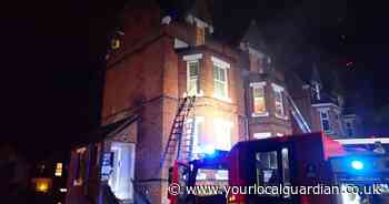 Seven people rescued from fire in block of flats in Upper Norwood