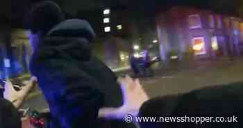 WATCH dramatic video as police chase down suspected drug dealer in Greenwich