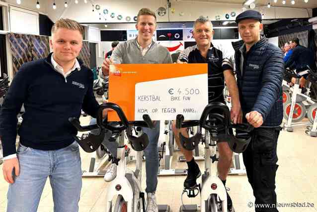 Jong Tempeliers en Bike-Fun schenken 4.500 euro aan goede doel