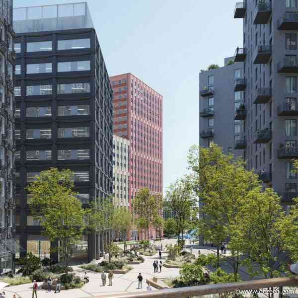 Zaha Hadid Architects designs 520 homes for former diesel depot in Bristol