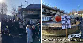 Neighbours protest bid to turn family home into flats