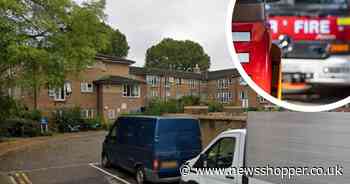 Man found dead after fire at care home in west London