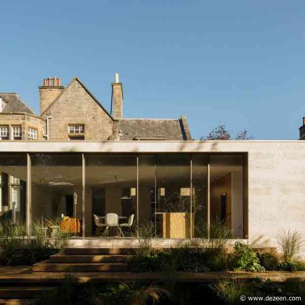 Archer + Braun adds "modernist extension" to Limestone House in Edinburgh