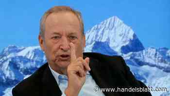 Larry Summers im Interview: Droht ein Mega-Crash? Ex-Finanzminister der USA verweist auf die späten 1920er-Jahre