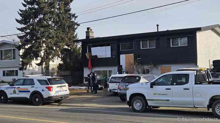 Chilliwack RCMP, bylaw attend derelict Tyson Road home as cleanup efforts near completion