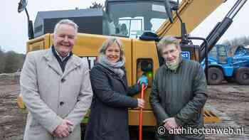 Emissievrij bouwen met stroom van de metro in Hoek van Holland
