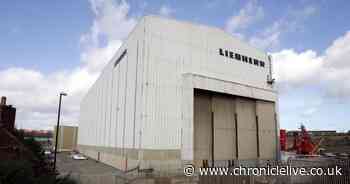 About 90 jobs at risk at Sunderland's Liebherr crane making factory