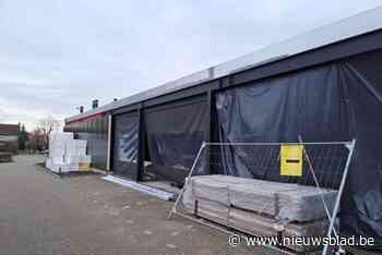 Dakbrand bij renovatie van sporthal in Beverst