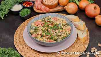 Schnell, würzig, gesund: Brothy Beans mit Grünkohl und Salsiccia — perfekt für kalte Tage