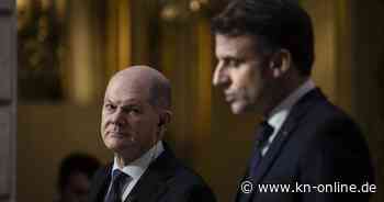 Olaf Scholz bei Emmanuel Macron in Frankreich: „Sie wollen uns auseinander treiben”