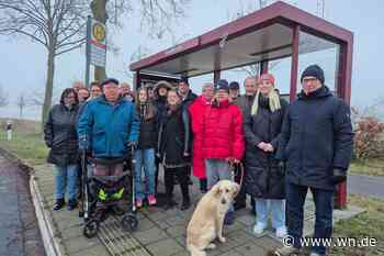 Normal ist das nicht, dass hier ein Bus hält