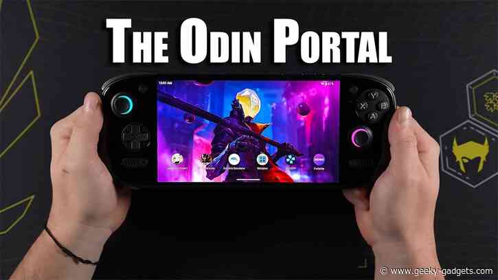 AYN Odin 2 Portal 7 inch OLED Handheld Games Console Outshining the Competition