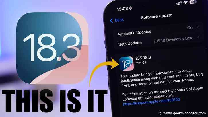 iOS 18.3 RC is OUT! Full Breakdown of Changes & Hidden Gems