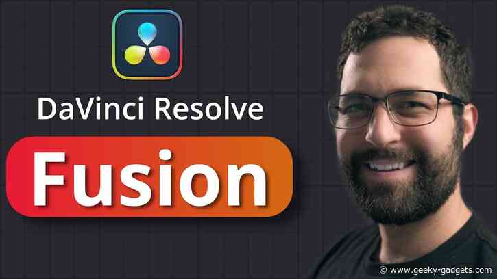 Using DaVinci Resolve Fusion to create Motion Graphics – Beginners Guide