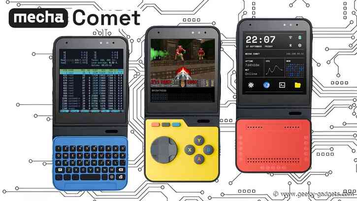 Mecha Comet : A Modular Pocket Linux PC from $159
