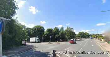Major road CLOSED after pedestrian hit by car in Belvedere