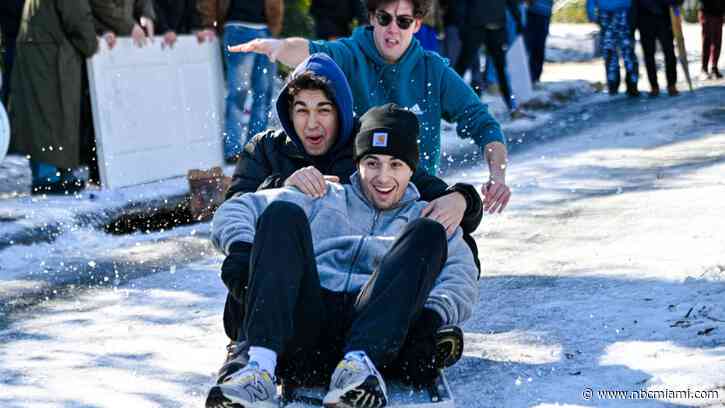 Once-in-a-lifetime snow eclipses decades-old records in Florida and beyond