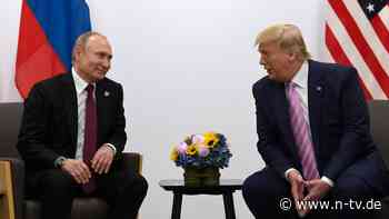 Ukraine-Krieg soll enden: Trump droht Putin mit massiven Zöllen