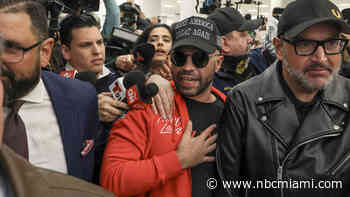 Ex-Proud Boys leader Enrique Tarrio returns to Miami after Trump pardon