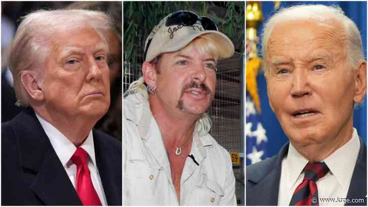 'Tiger King' star Joe Exotic on Trump, Biden pardons: 'You forgot me...again'