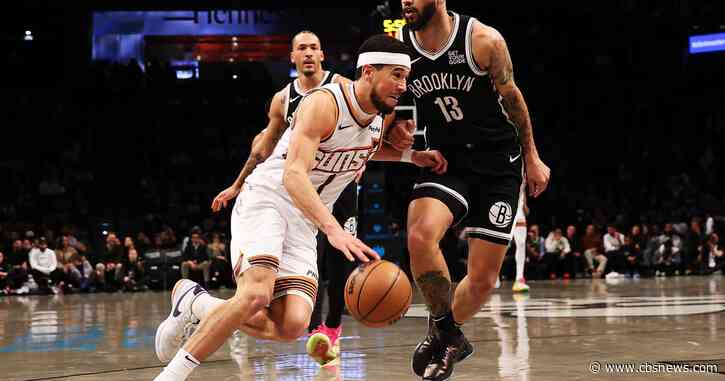 Booker, Durant lead Suns to victory over short-handed Nets