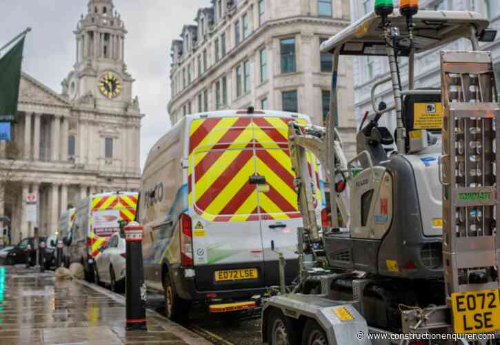 Falco electric digger trial could lead to £6m fleet-swap