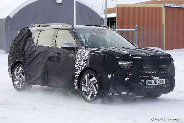 Hyundai blijft zich vastbijten in waterstof: nieuwe Nexo betrapt