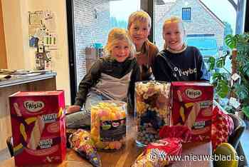 Familie Hofmans uit Loenhout wint pakjeszoektocht van ‘Sint in het Steen’ in Antwerpse Steen