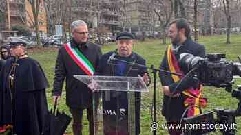 Inaugurata a Roma un'area verde dedicata al duo Castellano e Pipolo
