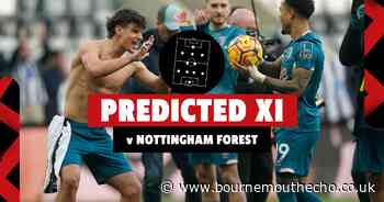 Cherries unchanged for visit of high flying Forest: Predicted team
