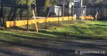 ‘What the heck is going on?’ Why this B.C. community put up border fence with U.S.