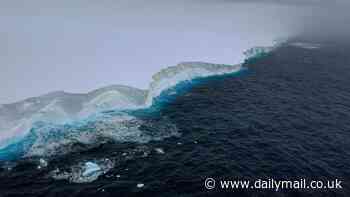 World's largest iceberg is on a devastating COLLISION course with a remote British island - threatening thousands of local penguins and seals