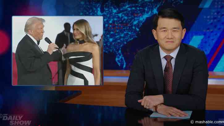 The Daily Show spends 11 minutes gleefully mocking Trumps inauguration day