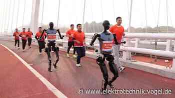China startet ersten Halbmarathon mit Robotern