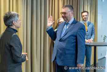 Burgemeester Luc Bouckaert legt de eed af bij gouverneur: “Het blijft bijzonder moment”