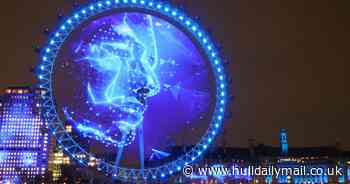 Samsung lights up London Eye with surprise show to celebrate AI technology