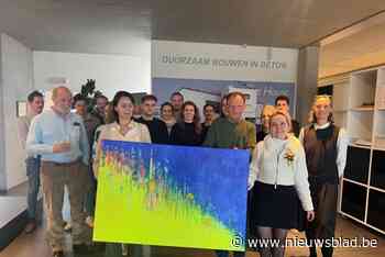 Kunstwerk levert 2.500 euro op voor weeshuis in Oekraïne: “Pijn en woede maar ook hoop voor de toekomst”