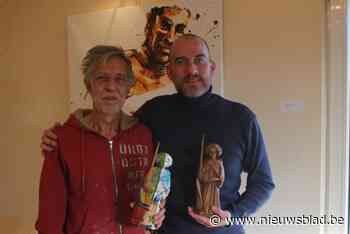 Kunstenaars Wim en Jessy maken gelimiteerde reeks Pauwelbeeldjes