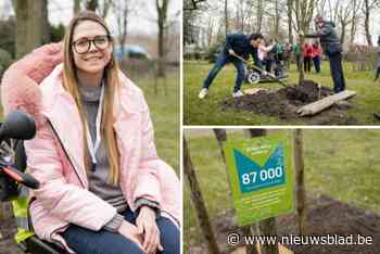 Sabrina inspireert stad Mechelen voor aanplanten van 87.000ste boom: “Ik ben heel blij dat ze mijn voorstel ter harte hebben genomen”