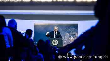 Trump bedauert nicht-physische Teilnahme am WEF