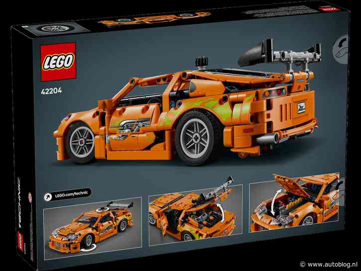 Heet! Supra uit Fast & Furious als Lego
